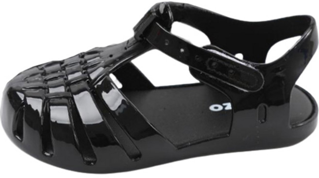 오즈키즈 여아용 젤컬러 젤리슈즈