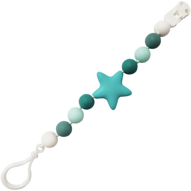 아가프라 실리콘 노리개 홀더, 스타민트, 1개