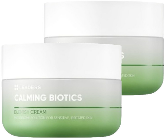 리더스 카밍 바이오틱스 블레미쉬 크림, 50ml, 2개