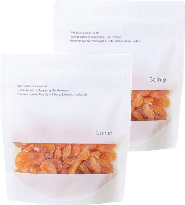 솔닙 달콤하고 향긋한 건살구, 400g, 2개