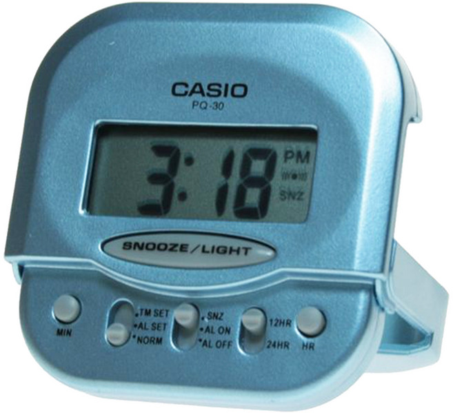 CASIO 卡西歐 鬧鐘, 藍色