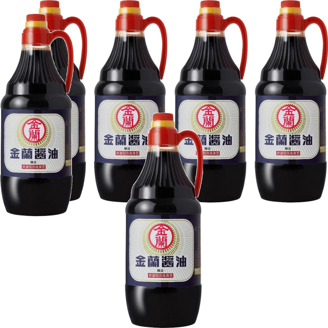 KIMLAN 金蘭 醬油, 2L, 6桶
