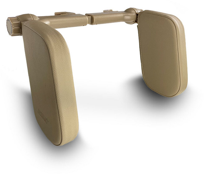 아이스마트 차량용 5세대 목쿠션 ICH500V, 베이지, 1개