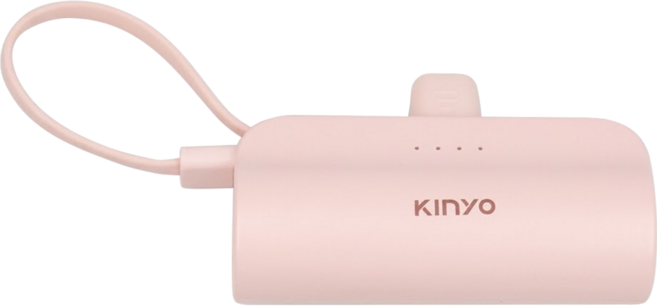 Kinyo 2in1 輕便型行動電源, KPB-2300, 粉色