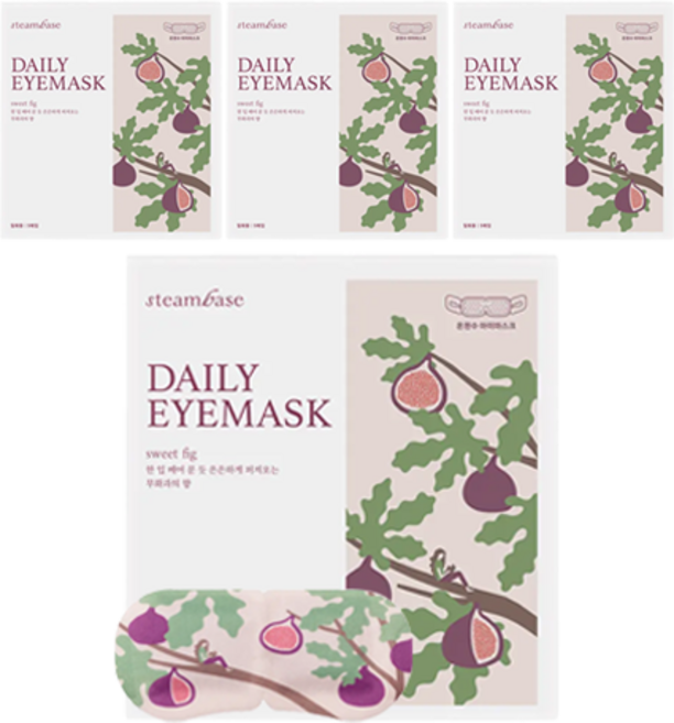 데일리 아이마스크 무화과, 4개, 5매입