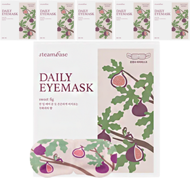 데일리 아이마스크 무화과, 6개, 5매입