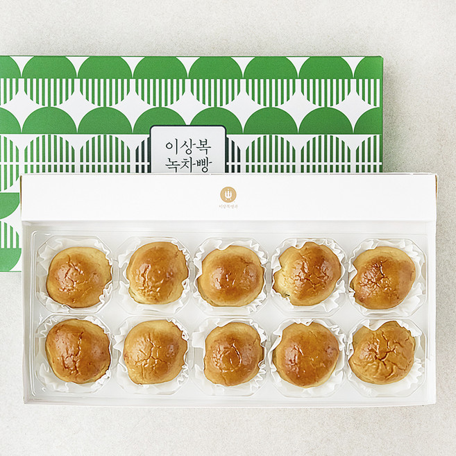 이상복명과 녹차빵, 38g, 10개입, 1개