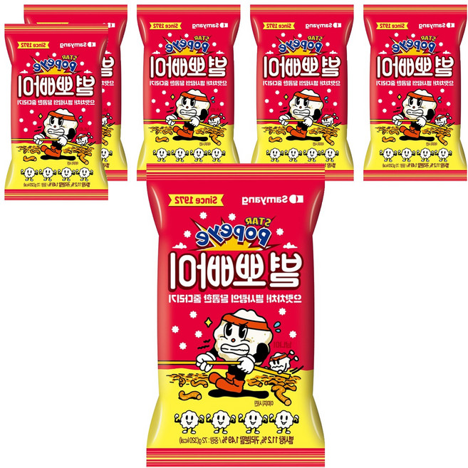 삼양 별 뽀빠이, 72g, 6개