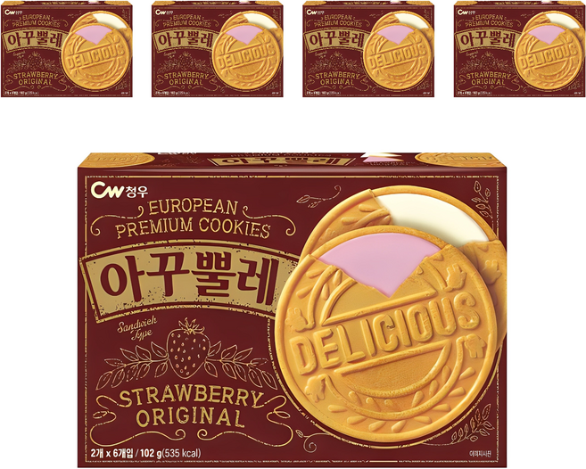 청우식품 아꾸뿔레, 102g, 5개