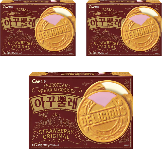 청우식품 아꾸뿔레, 102g, 3개