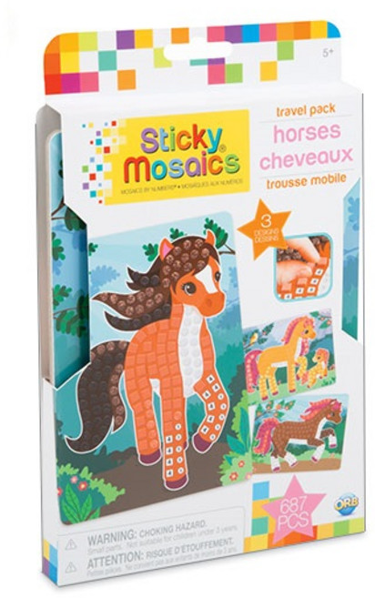 오르브 팩토리 스티커 모자이크 트래플팩, 말, 1개