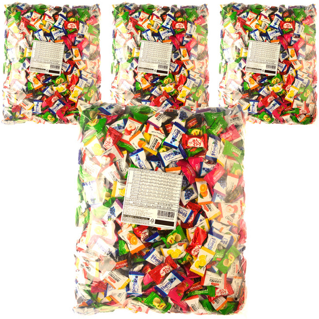 일광제과 뉴 종합캔디 9가지맛, 3kg, 4개