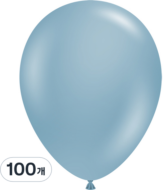 터프텍스 풍선 13cm, 블루슬레이트, 100개