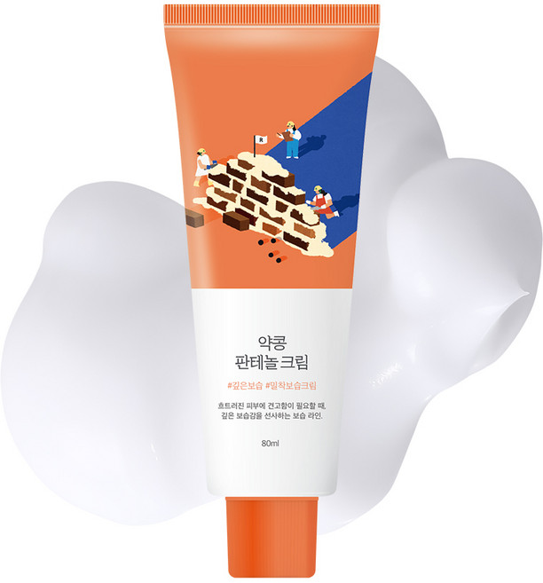 라운드랩 약콩 판테놀 크림, 80ml, 1개