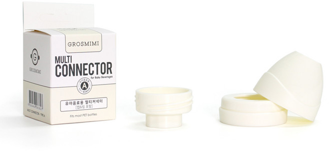 그로미미 젖병 멀티 커넥터, 1개, 단품