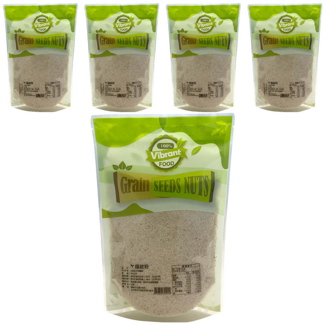 康健生機 鮮活小棧 纖維粉, 200g, 5包