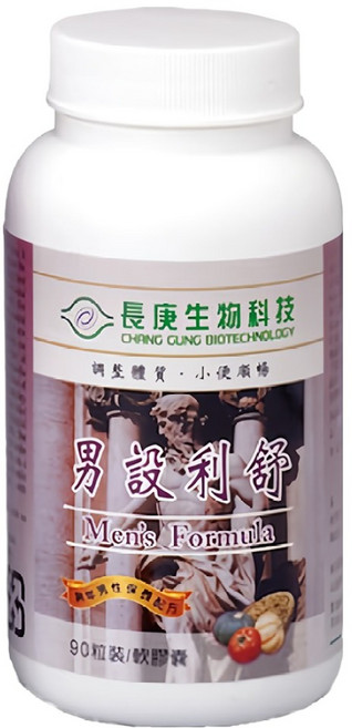 長庚生物科技 長庚男設利舒, 90顆, 760mg, 1盒