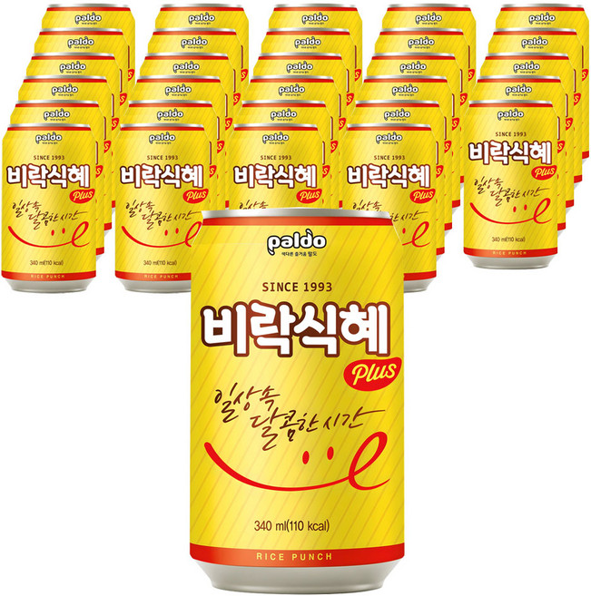 팔도 비락 식혜, 340ml, 30개
