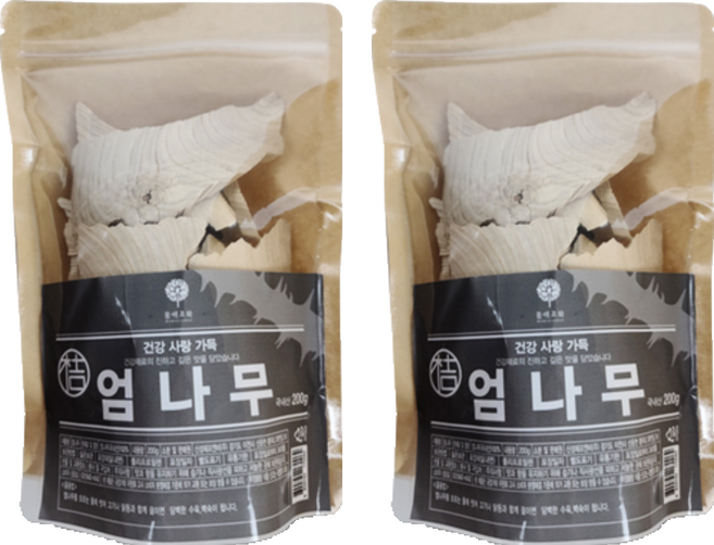 몸애조화 엄나무차, 200g, 2개