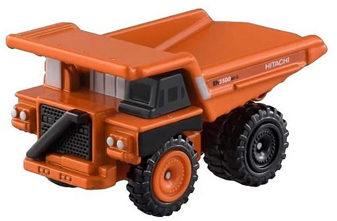 TOMICA TOMY CAR 103 日立自卸卡車 EH3500AC-3 橘色, 1個
