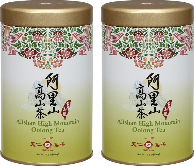 天仁茗茶 台灣茗禮阿里山茶, 100g, 1入, 2罐