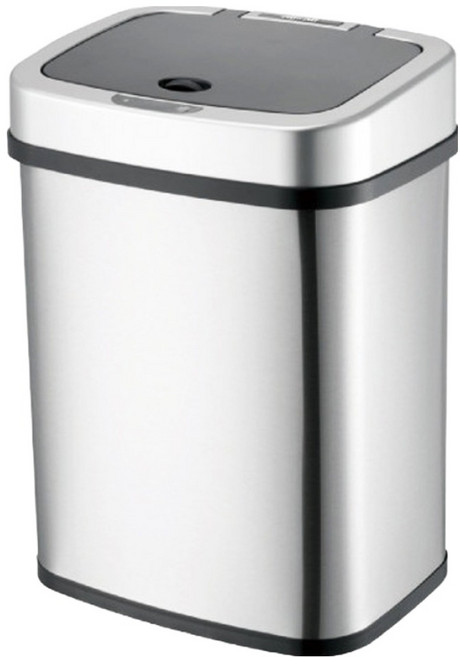 DAY&DAY 日日家居 電子感應自動環保桶 橫向, 銀色