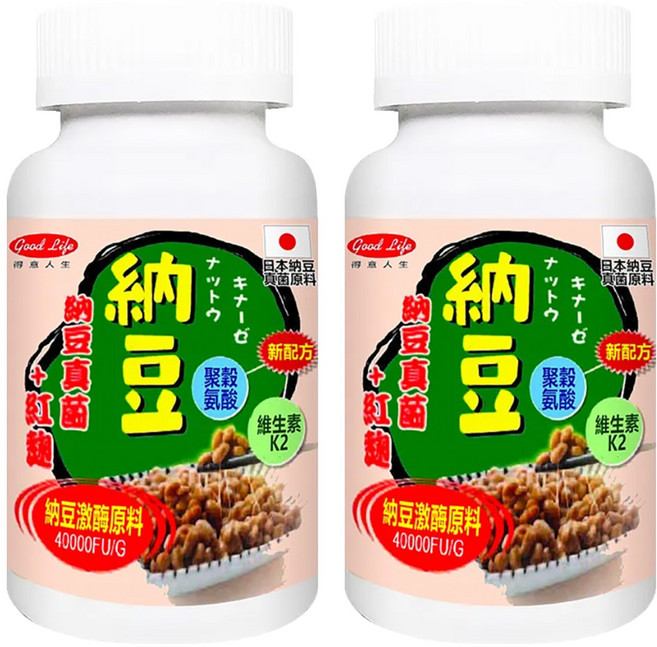 good Life 得意人生 納豆紅麴膠囊