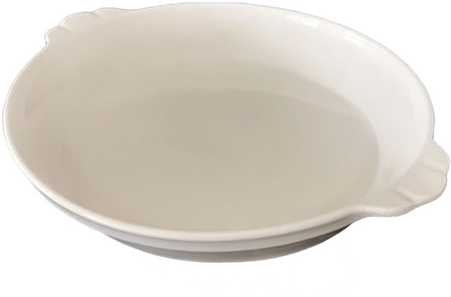 TATUNG 大同磁器 焗烤盤, 象牙白, 1個