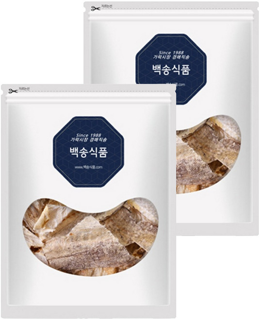 Baeksong 明太魚皮, 500g, 2包