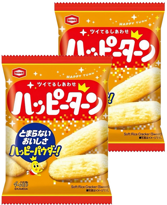 HAPPY TURN 龜田製菓 米果, 96g, 2包