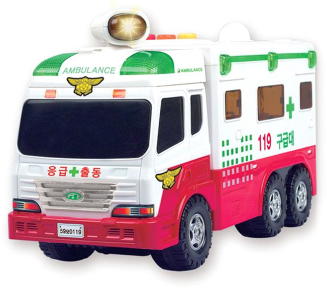바니랜드 119 소방구급차, 혼합색상, 1개
