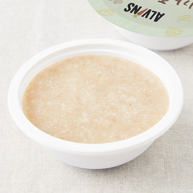 엘빈즈 이유식 초기2 5~6개월 한우사과묽은죽, 160g, 1개, 혼합맛(한우/사과)