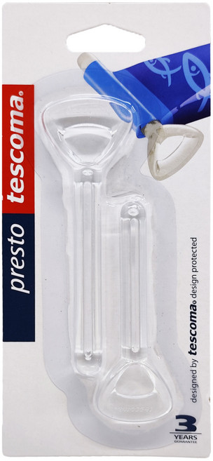 tescoma Presto牙膏軟管擠器 25g, 2個, 透明