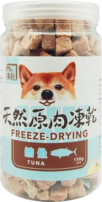 Mr.凍乾 犬用 原肉凍乾, 150g, 1罐