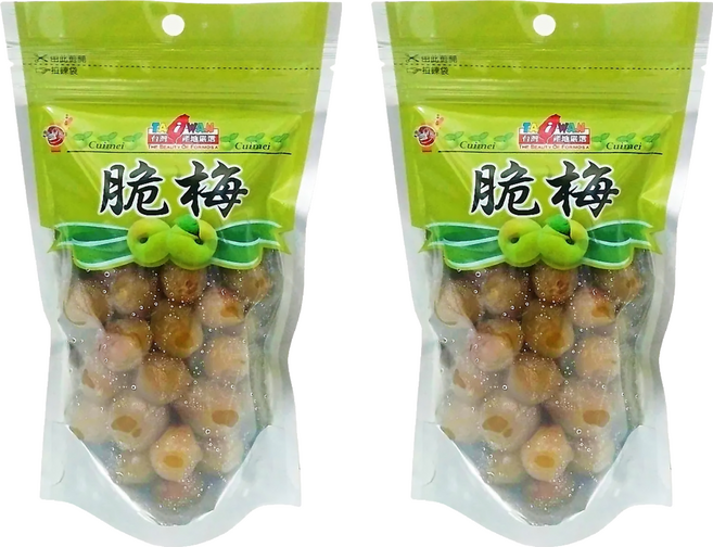 Onlyone 海龍王 脆梅, 200g, 2包