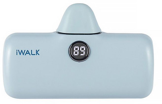 Iwalk Battery 口袋寶Pro閃充行動電源 Type-C, DBL5000PC, 寶寶藍
