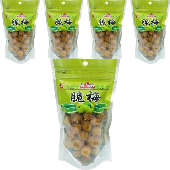 Onlyone 海龍王 脆梅, 200g, 5包