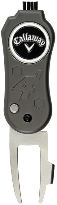 캘러웨이 접이식 그린보수기 앤 볼마커, 회색, 1개