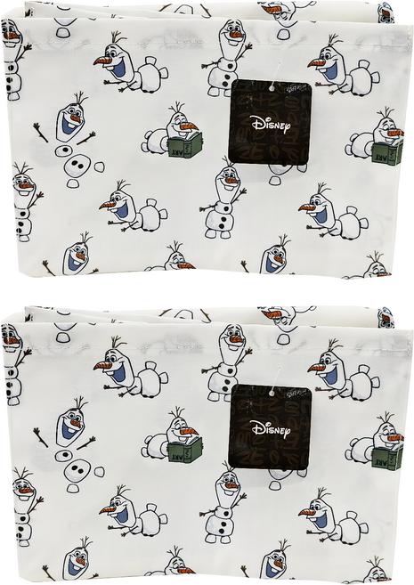 收納王妃 迪士尼收納系列, 歡樂雪寶 白色, 2個