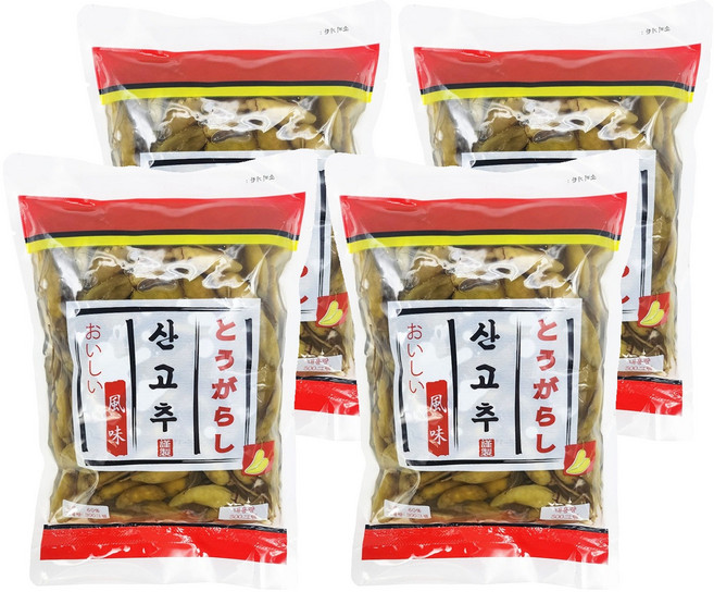 토호식품 산고추, 500g, 4개