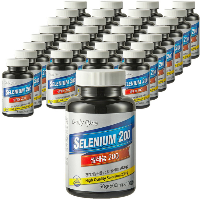 데일리원 셀렌 200, 100정, 30개
