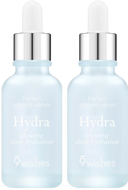 나인위시스 하이드라 2세대 수분 앰플, 30ml, 2개