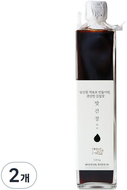 부엉이곳간 맛간장 소스, 580g, 2개