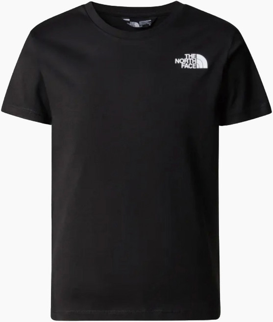 THE NORTH FACE 男士短袖紅框短袖T恤