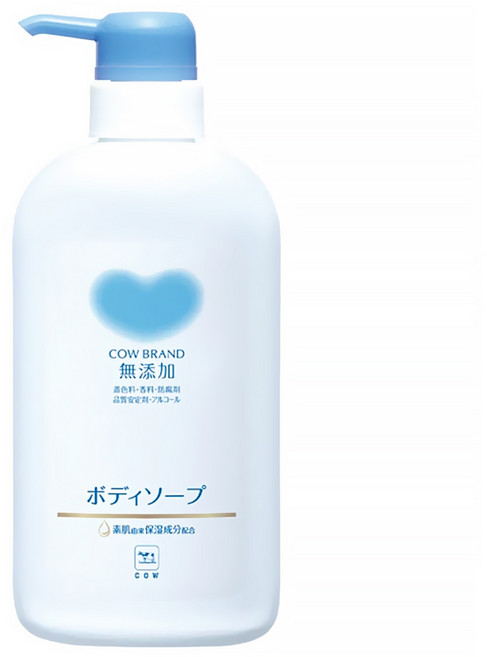 COW STYLE 牛乳石鹼 無添加沐浴露, 1瓶, 500ml