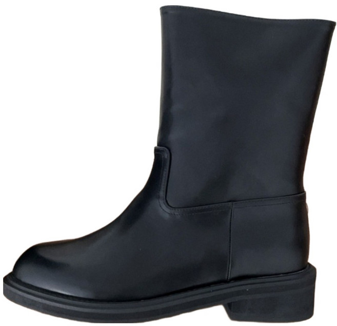 피체 플랫폼 하프 부츠 3.5cm Fi2086