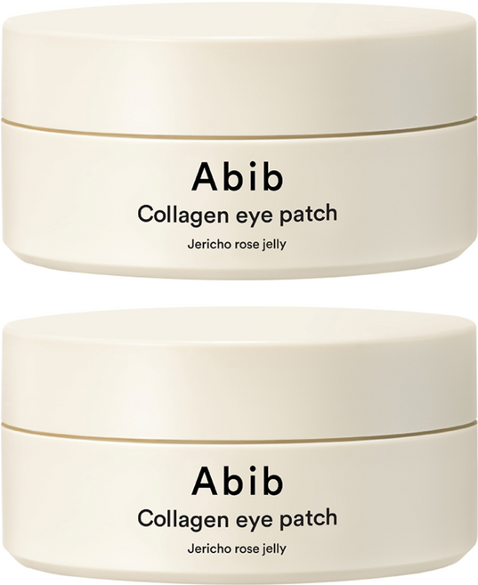 Abib 阿彼芙 台灣公司貨 復活草膠原蛋白眼膜, 60片, 2罐
