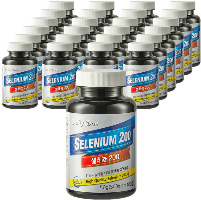 데일리원 셀렌 200, 100정, 25개