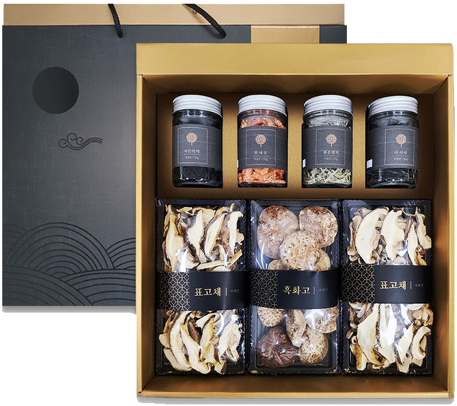 해맑음 표고버섯 건어물 혼합선물세트, 1세트