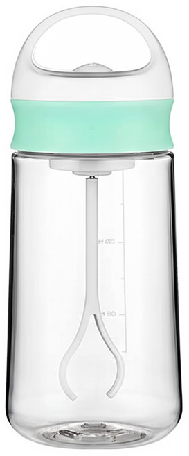 自動攪拌杯, 400ml, 綠色, 1個